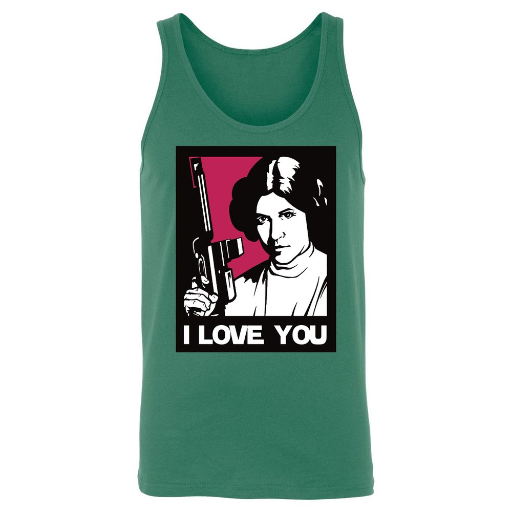 Unisex Jersey Tank - LP2NU599 - Kelly - 9