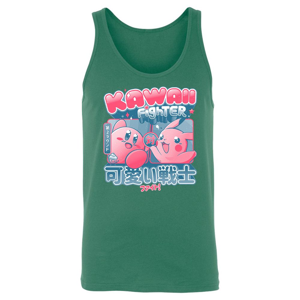 Unisex Jersey Tank - JHF4E23P - Kelly - 9
