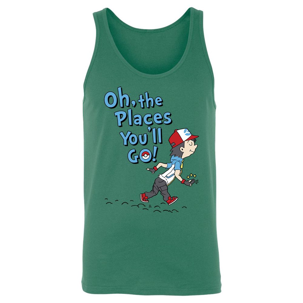 Unisex Jersey Tank - QJAWK1KG - Kelly - 9