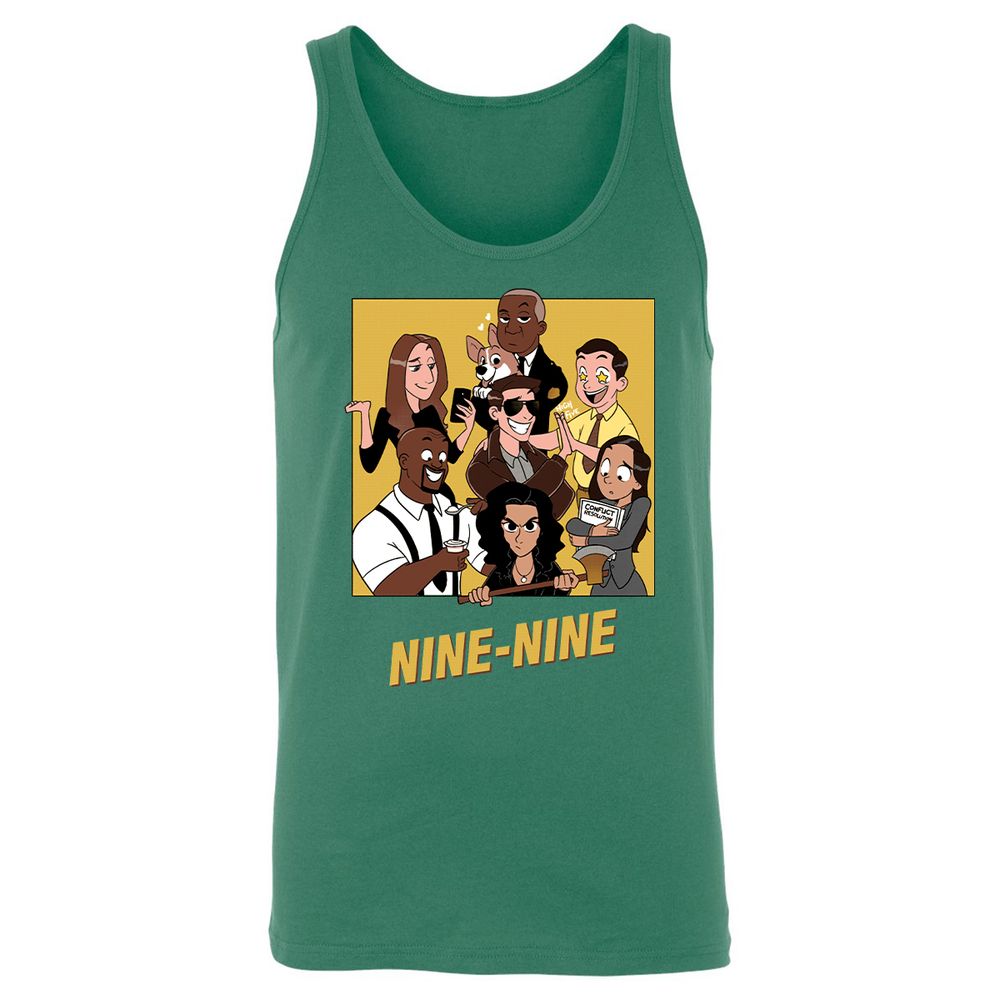Unisex Jersey Tank - TPXK5HV1 - Kelly - 9