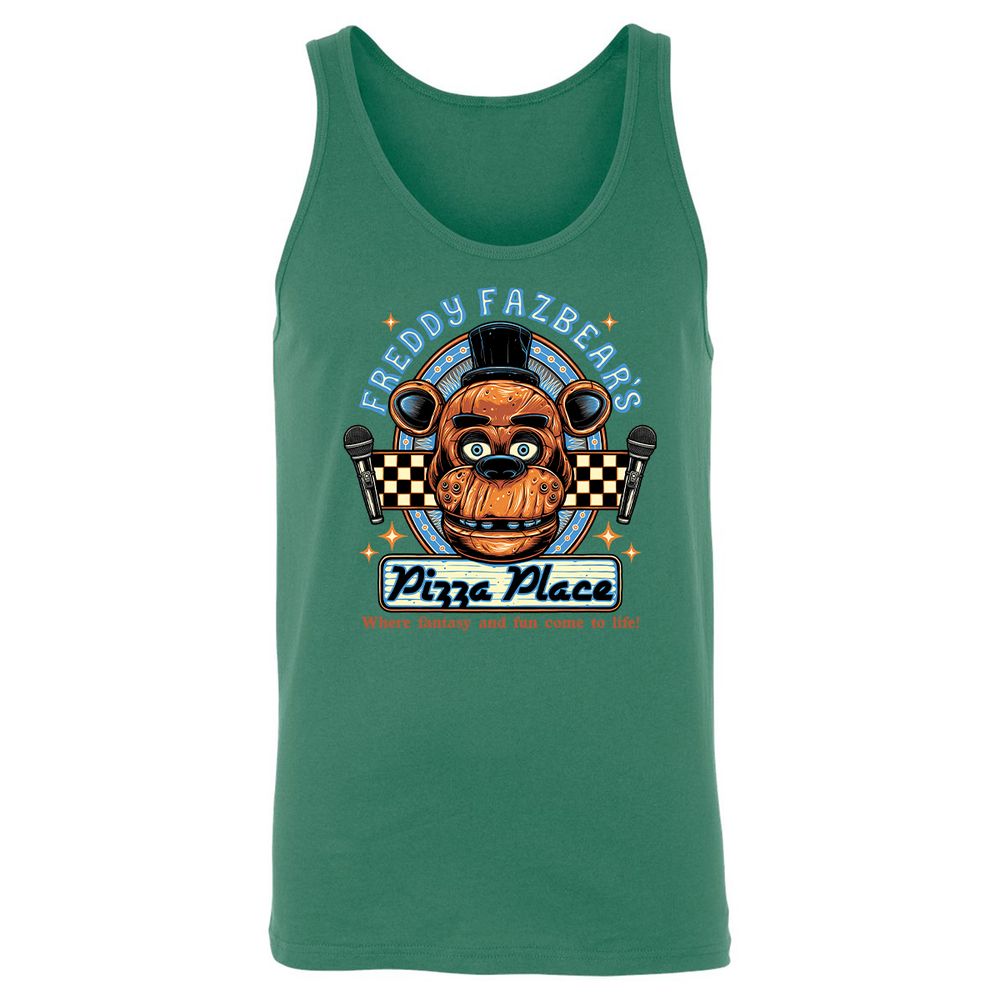 Unisex Jersey Tank - MDPCACTG - Kelly - 9