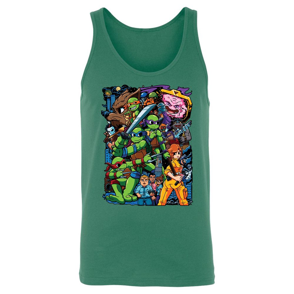 Unisex Jersey Tank - YRBN5M1D - Kelly - 9