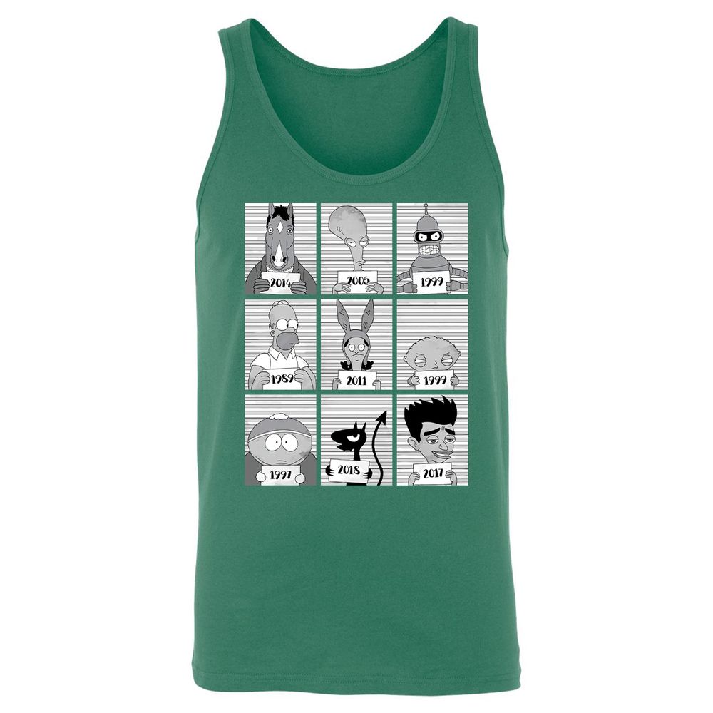 Unisex Jersey Tank - S9EK3C9M - Kelly - 9