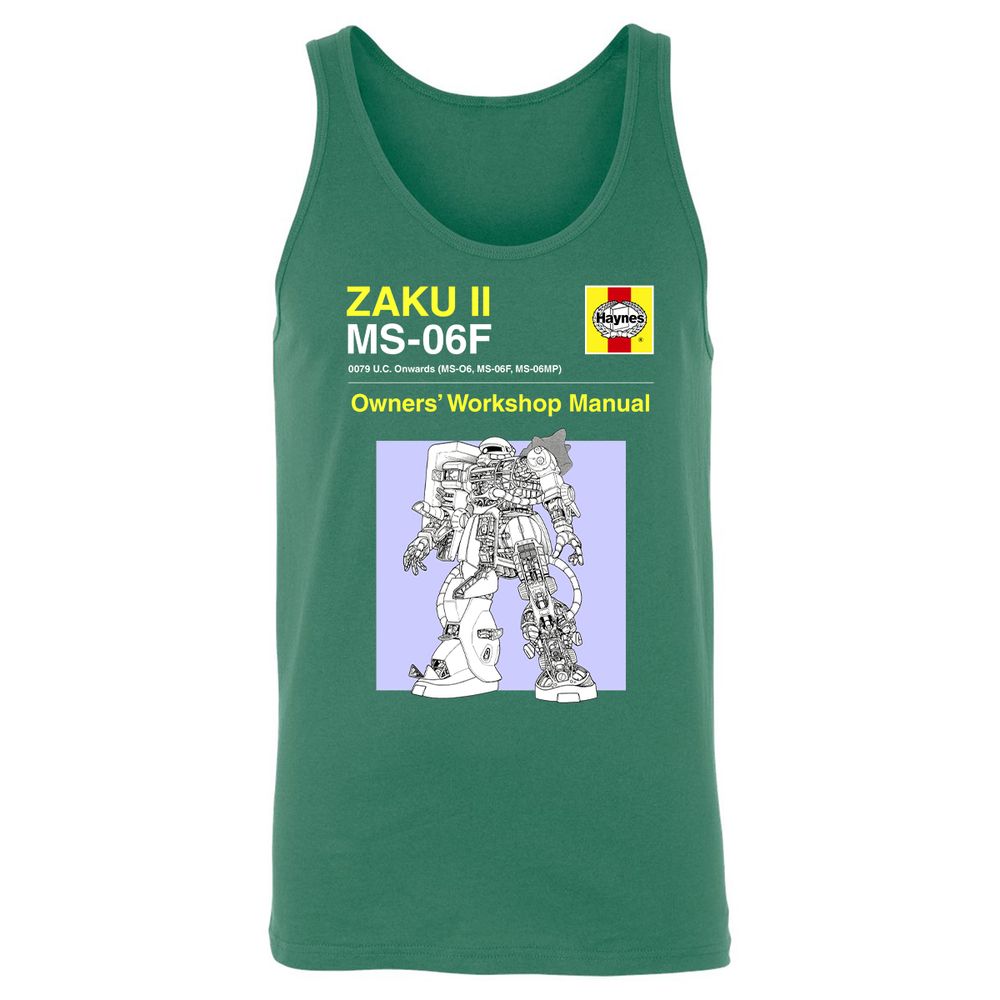 Unisex Jersey Tank - GN7HL18Q - Kelly - 9