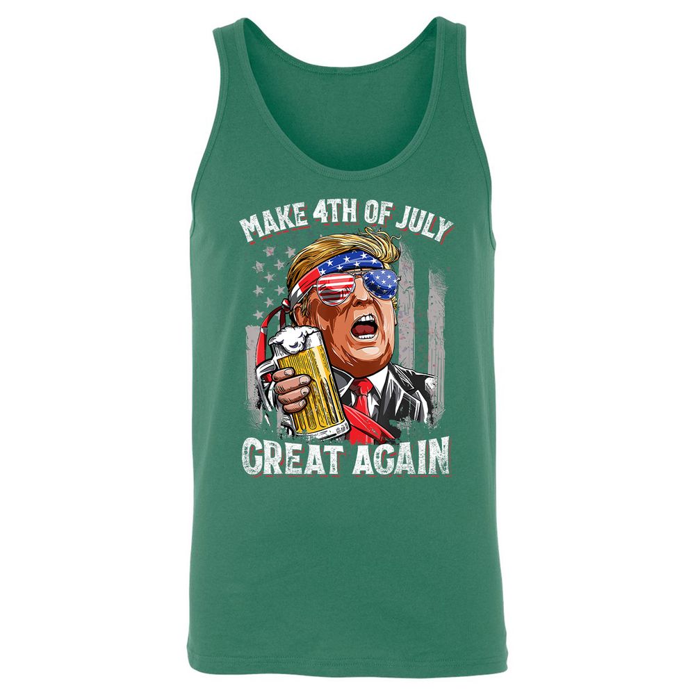 Unisex Jersey Tank - B9C2J87Q - Kelly - 9