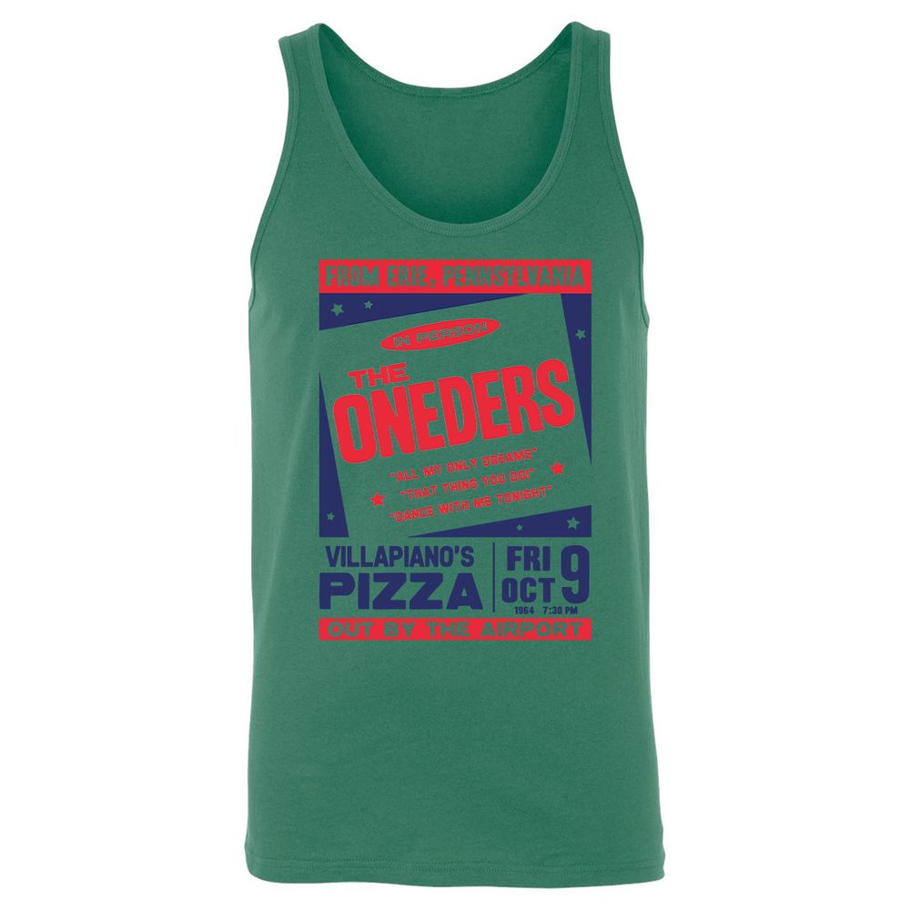 Unisex Jersey Tank - V2W6E9W3 - Kelly - 9
