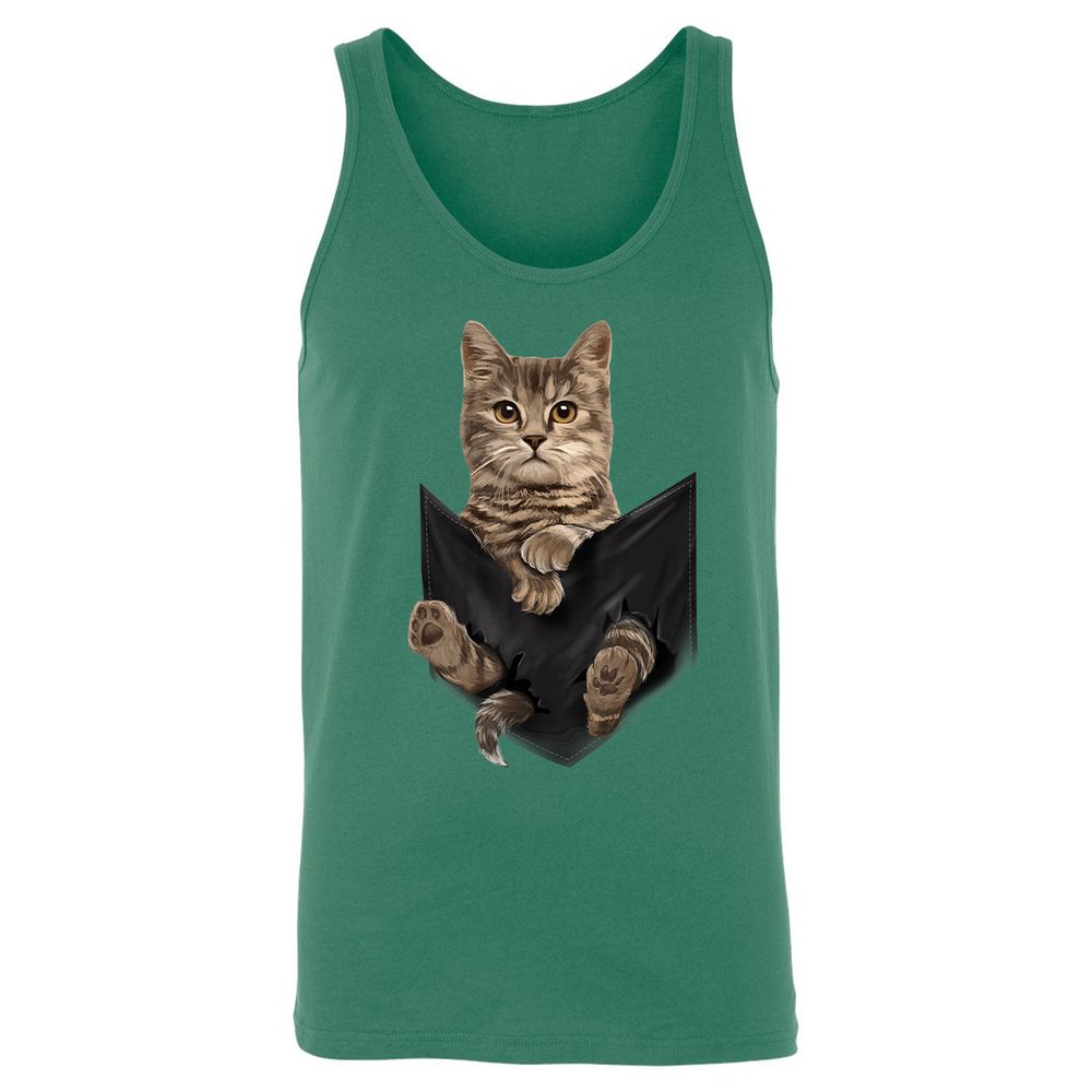 Unisex Jersey Tank - KLL94Y5F - Kelly - 9