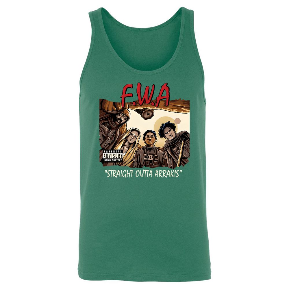 Unisex Jersey Tank - ZTXZQF6U - Kelly - 9