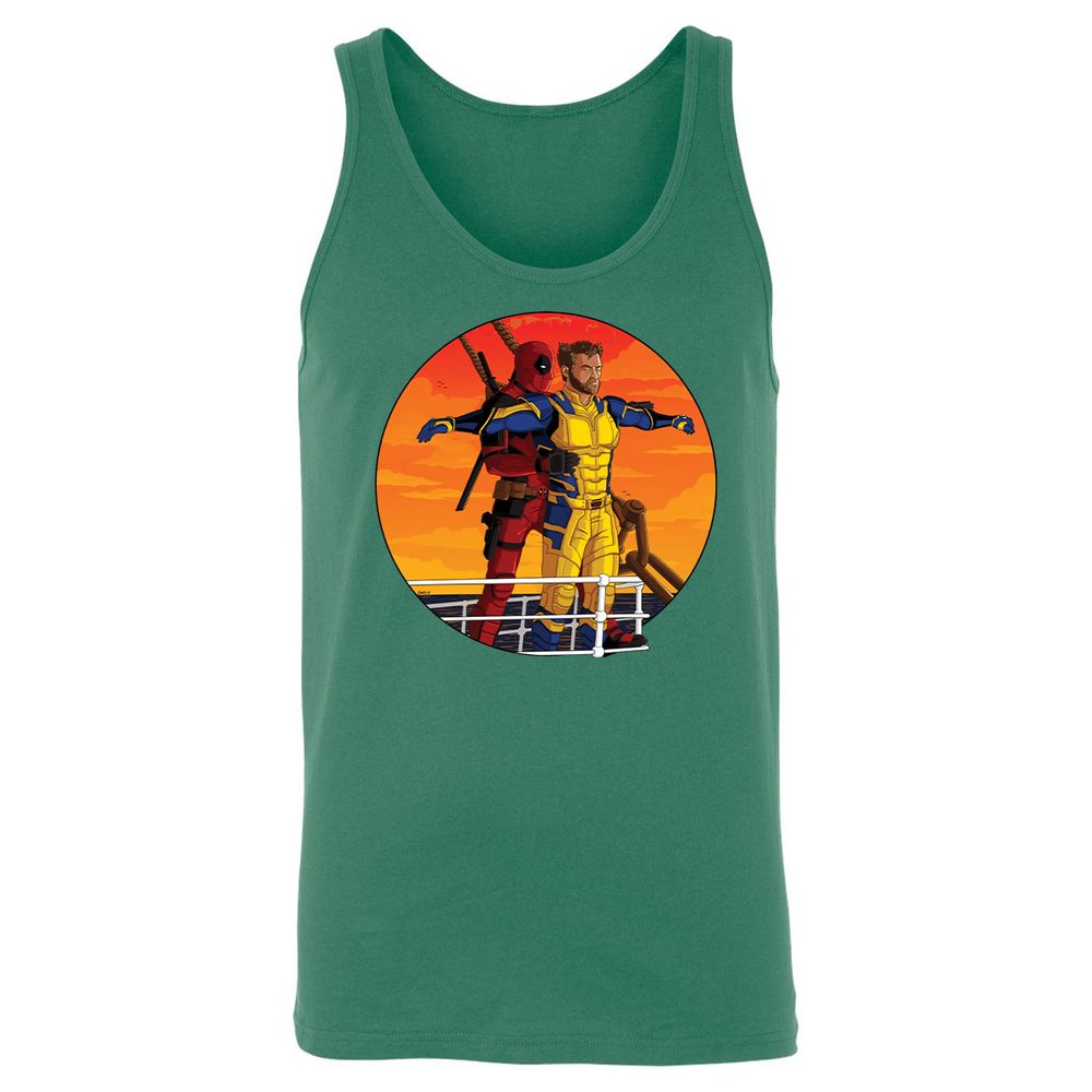 Unisex Jersey Tank - UZZE4ZZ1 - Kelly - 9