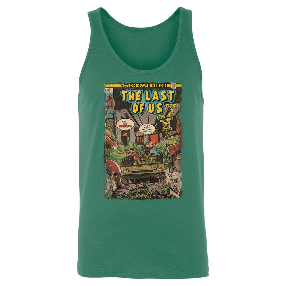Unisex Jersey Tank - KLGN6QR1 - Kelly - 9