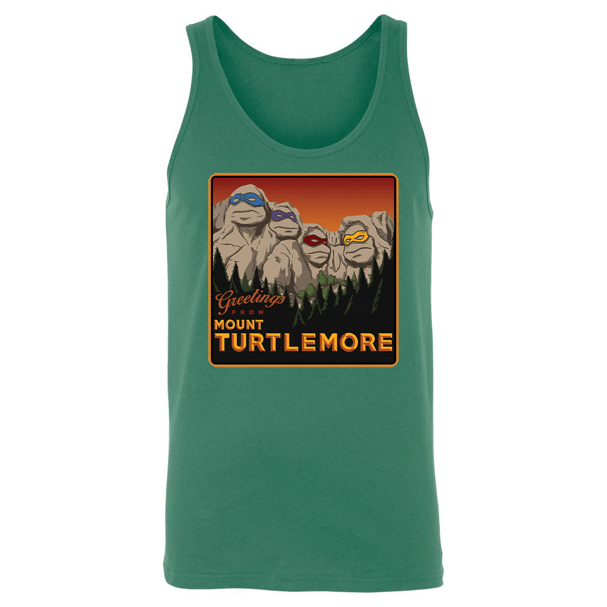 Unisex Jersey Tank - KQ12B3A5 - Kelly - 9