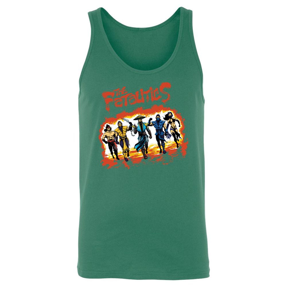 Unisex Jersey Tank - ANTRQSEK - Kelly - 9