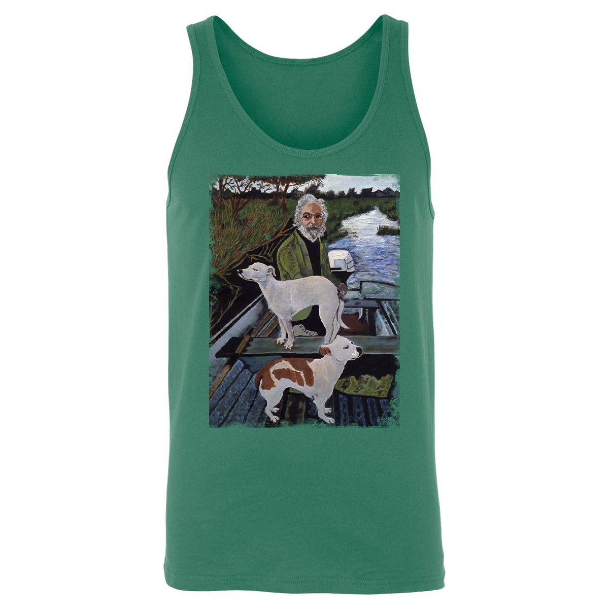 Unisex Jersey Tank - YFABK8NA - Kelly - 9