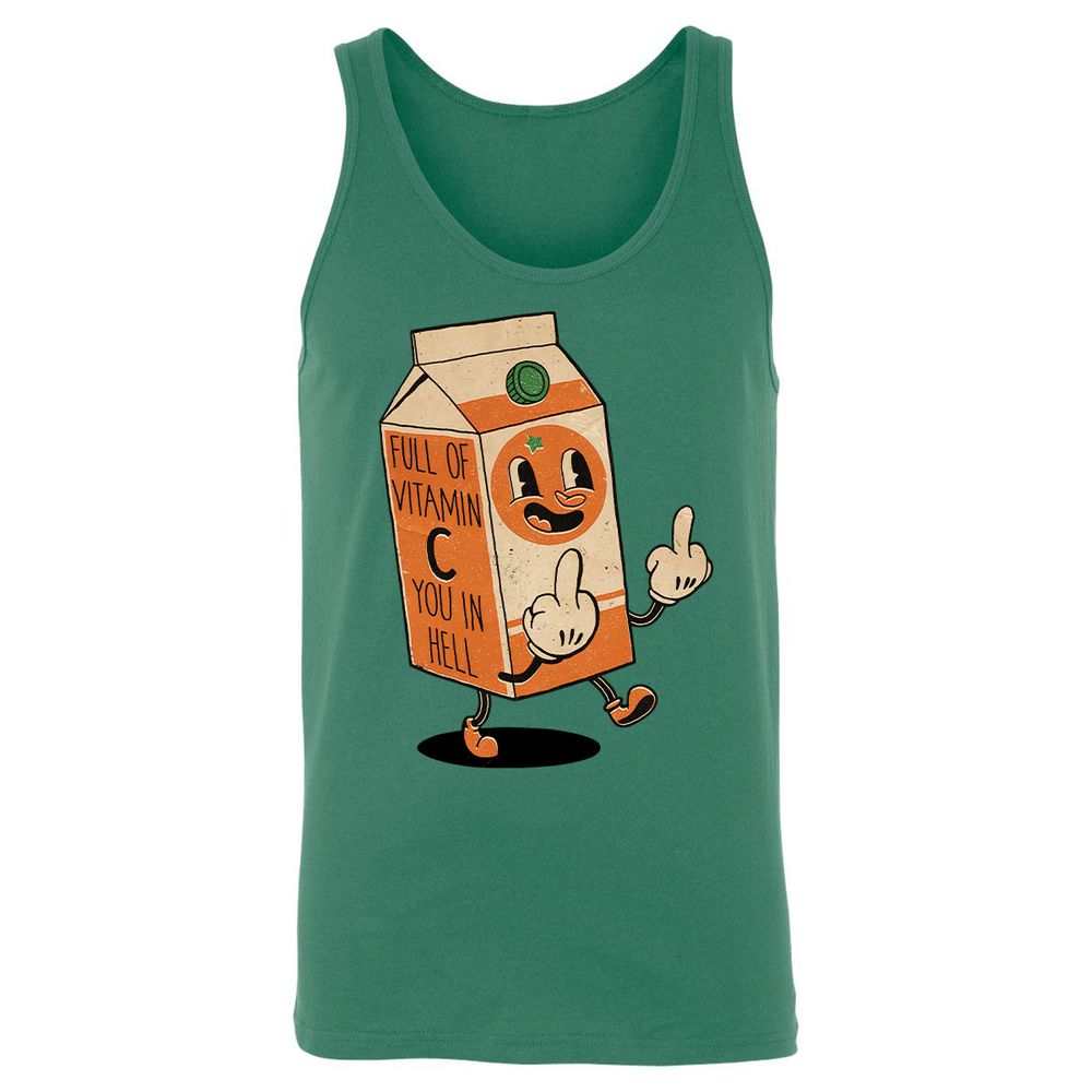 Unisex Jersey Tank - Z957S1J9 - Kelly - 9