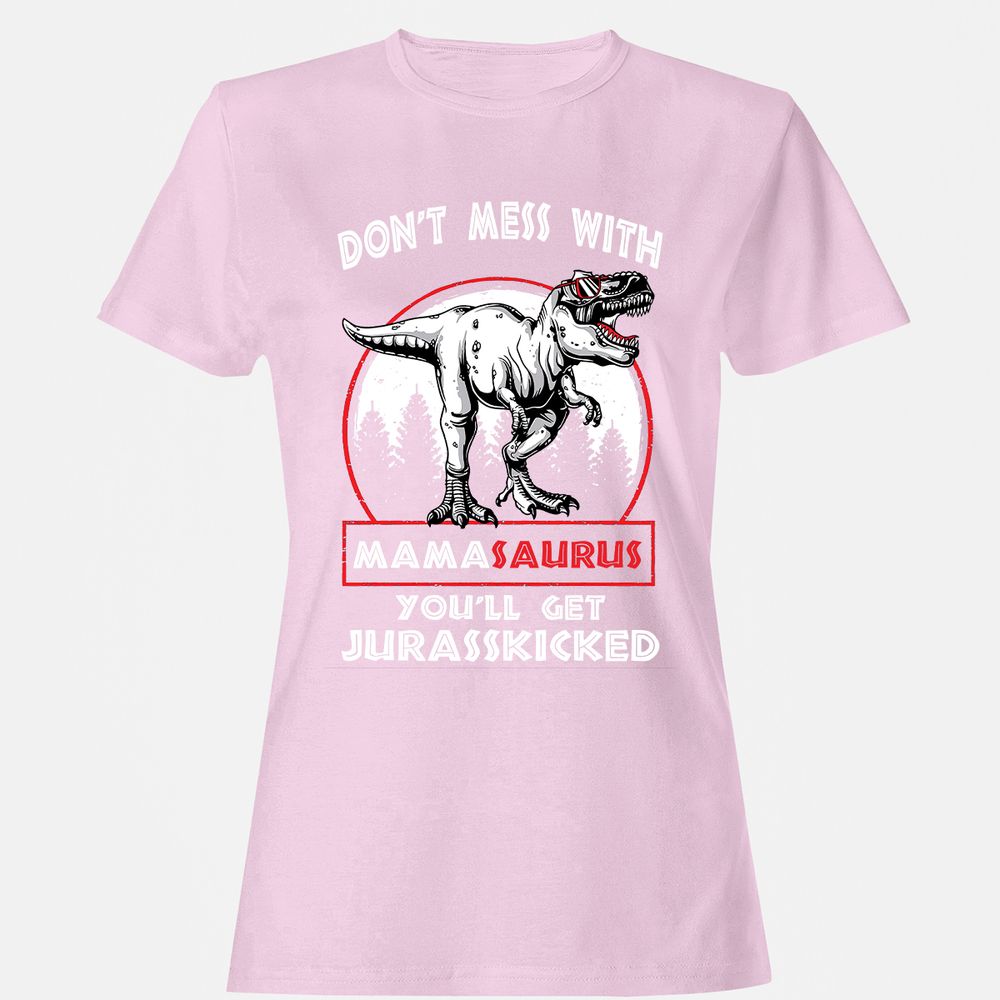 Women's T-Shirt - A8JQCE7Q - Light Pink - 9