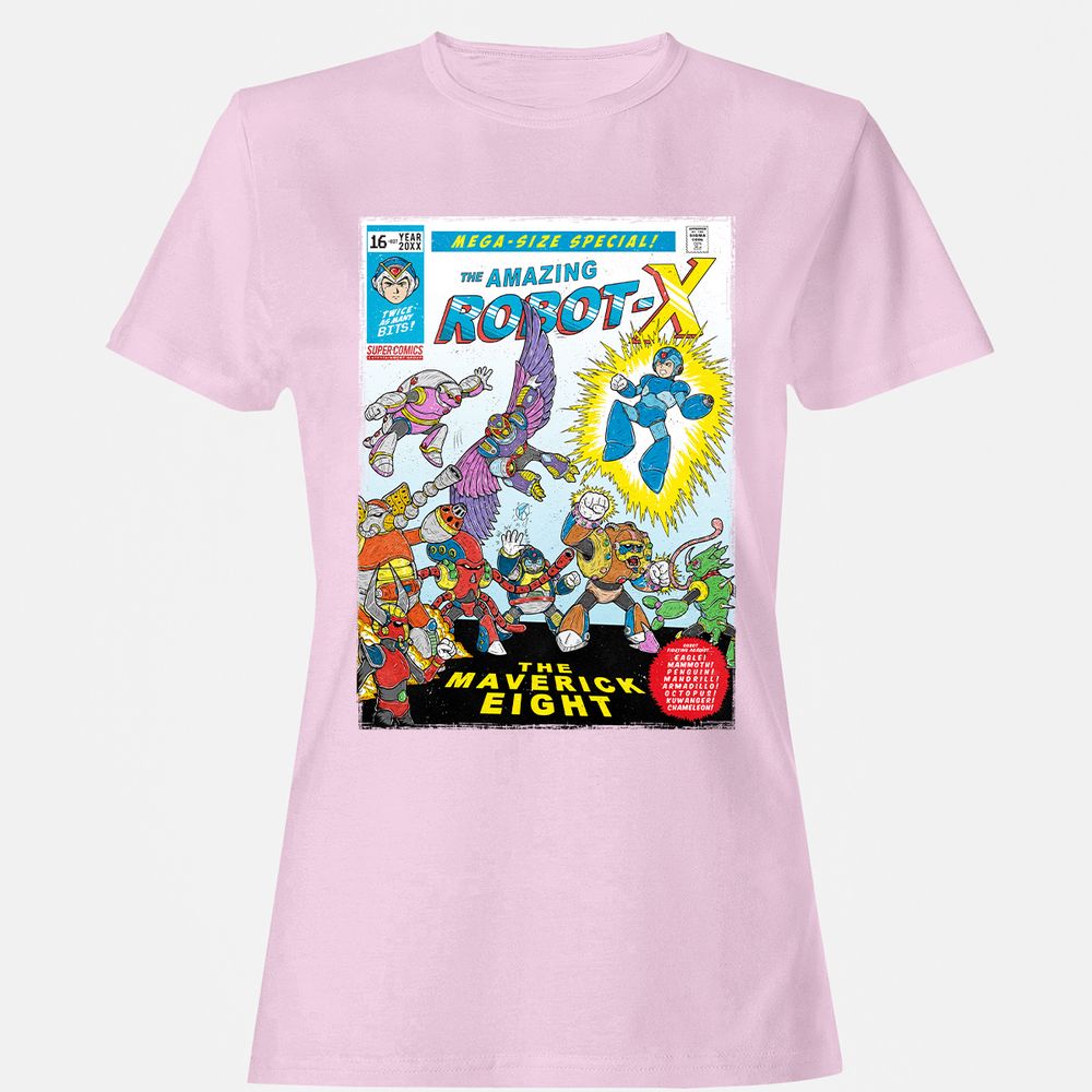 Women's T-Shirt - AJMJFKAA - Light Pink - 9