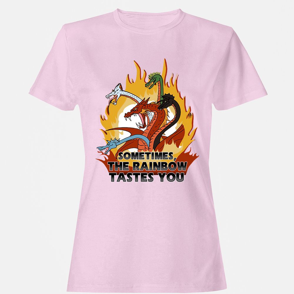 Women's T-Shirt - ELCZQB6N - Light Pink - 9