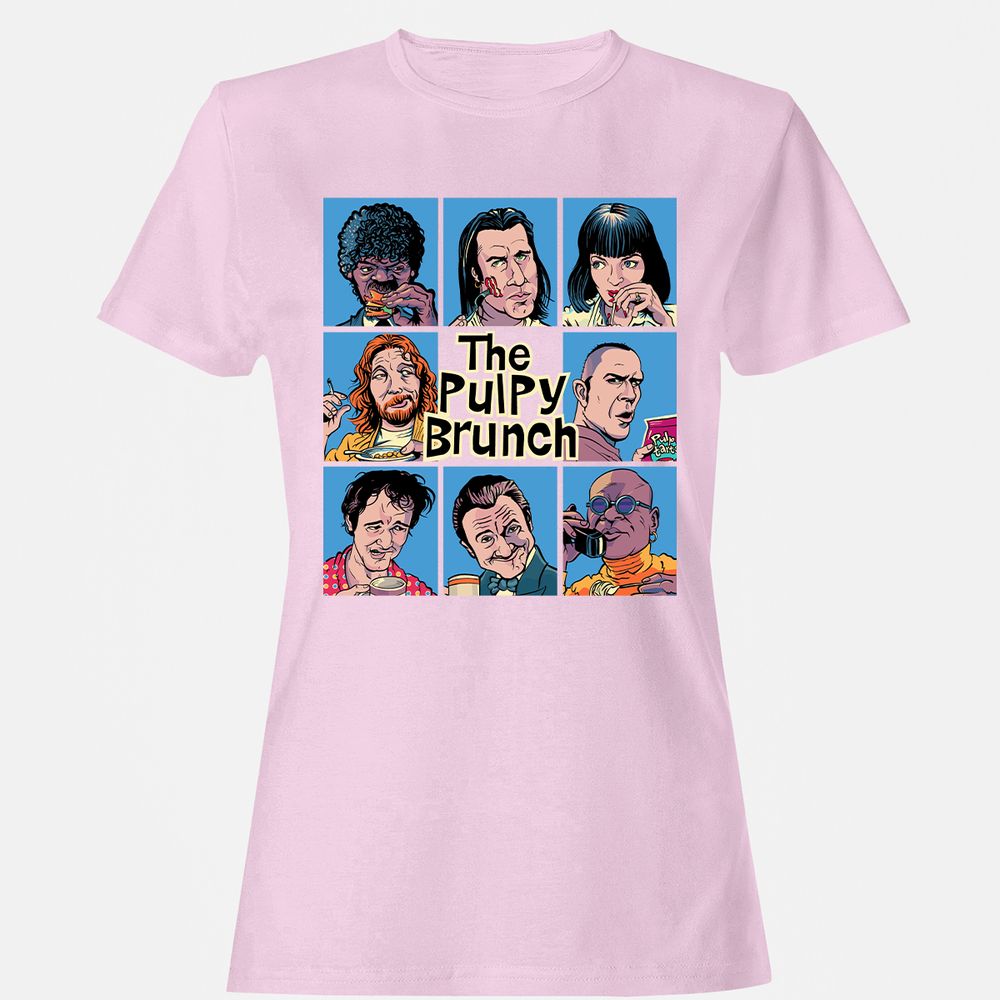 Women's T-Shirt - HHVA4N2H - Light Pink - 9