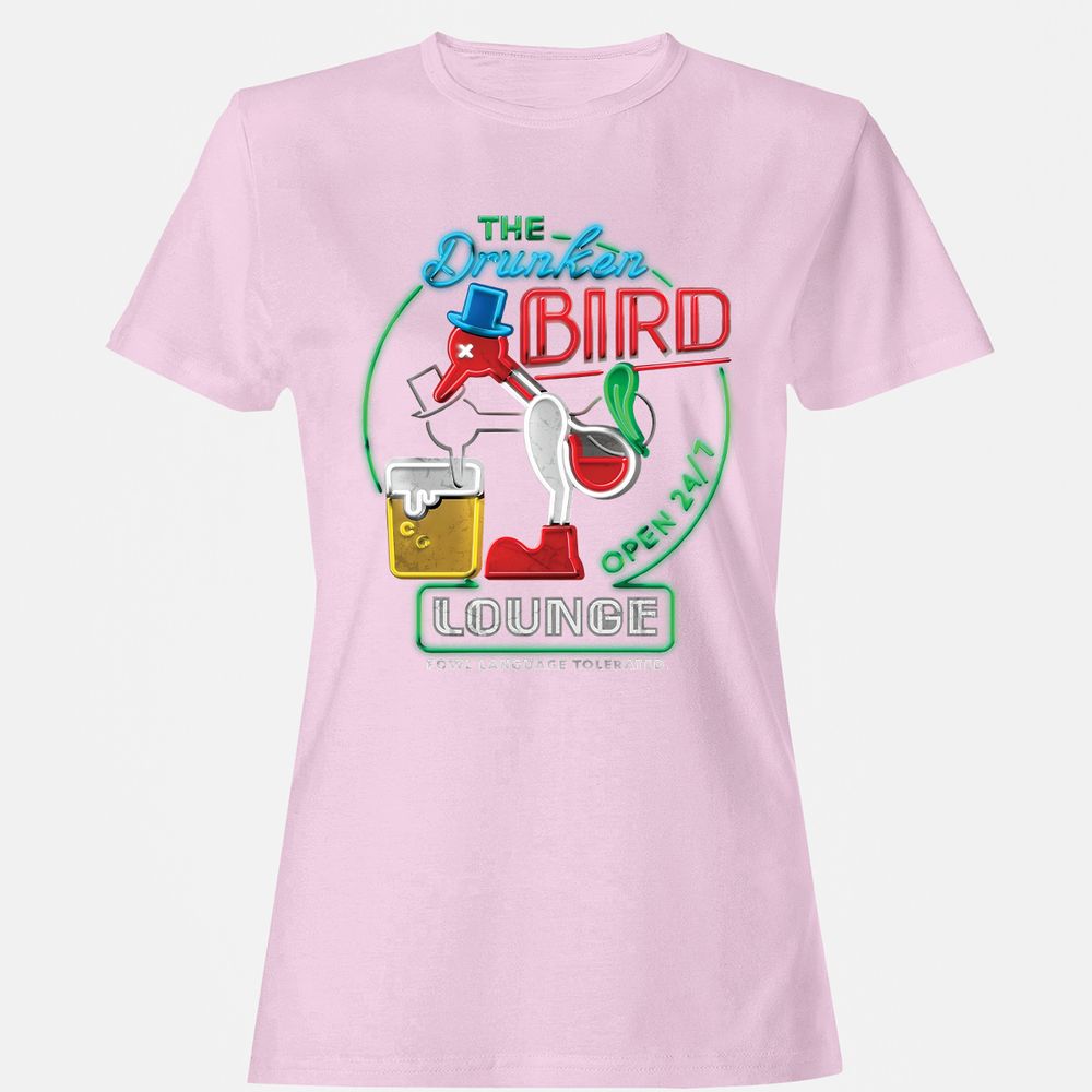 Women's T-Shirt - ZX9Q8BE3 - Light Pink - 9