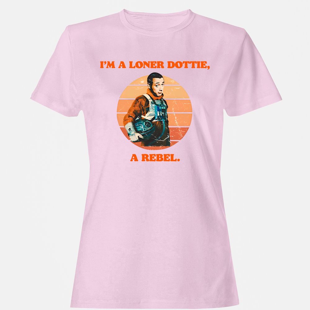 I'm a loner dottie a rebel - Light Pink - 9
