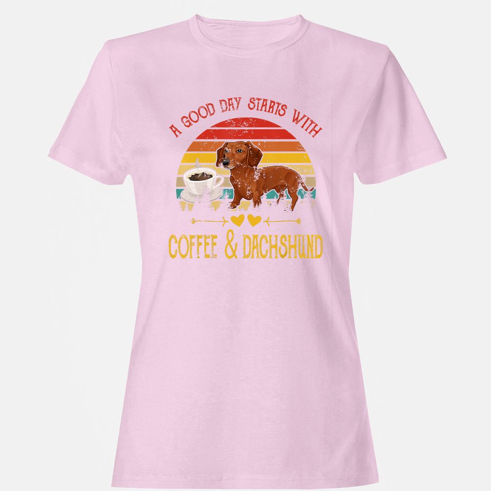 Women's T-Shirt - 8AG5WMEM - Light Pink - 9