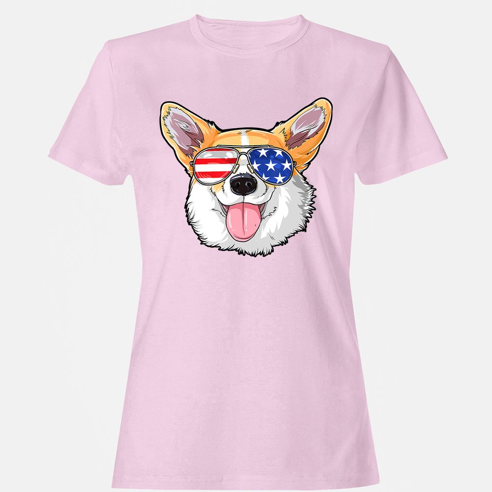 Women's T-Shirt - V8QJBY3S - Light Pink - 9