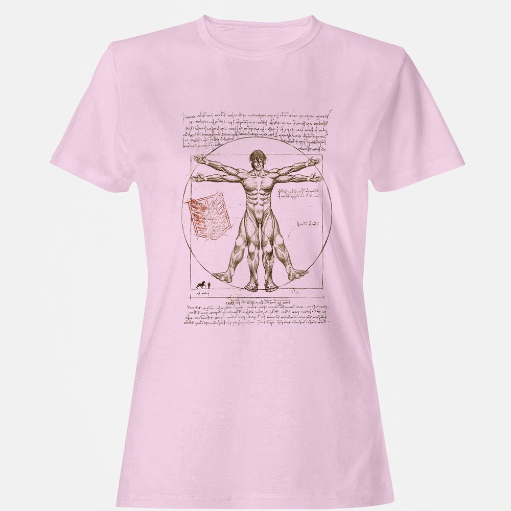 Women's T-Shirt - 6CTQC8XA - Light Pink - 9