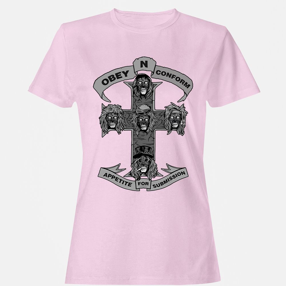 Women's T-Shirt - V1JKA5VG - Light Pink - 9