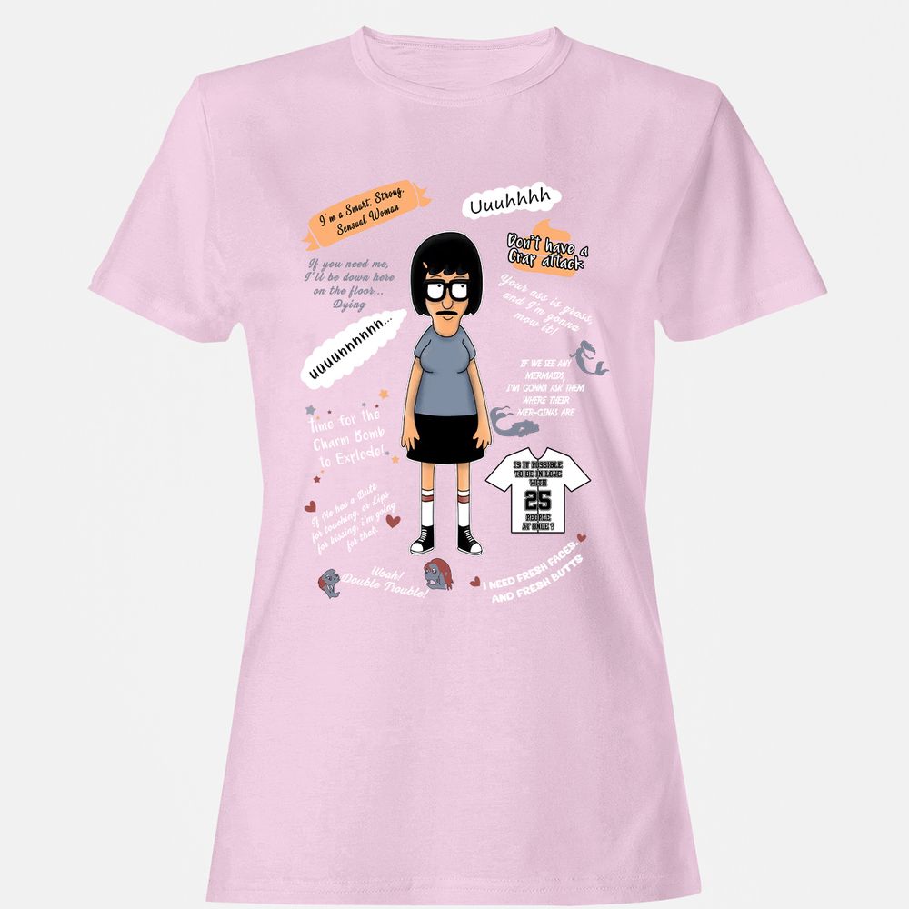 Women's T-Shirt - 8AUPW9M6 - Light Pink - 9