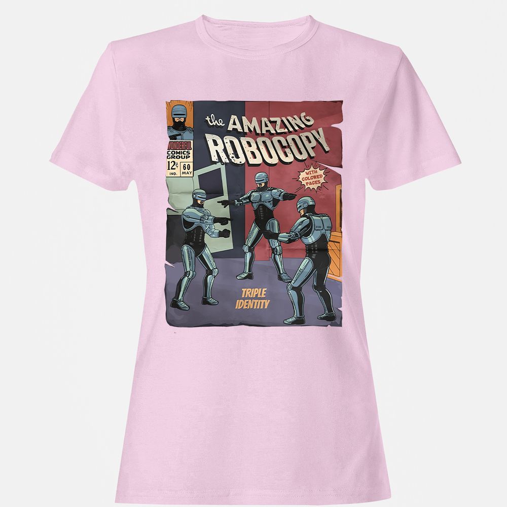 Women's T-Shirt - 8WSEPYAH - Light Pink - 9