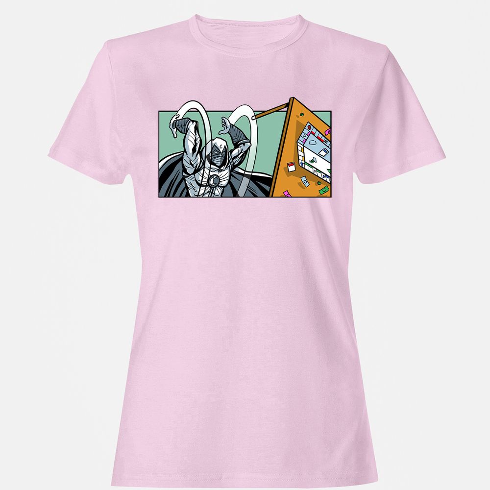 Women's T-Shirt - QJKFF7P1 - Light Pink - 9