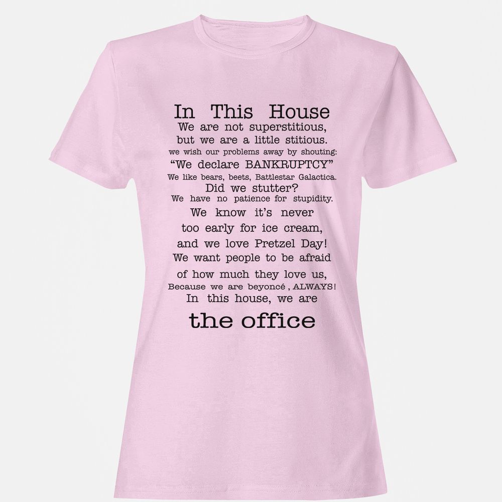 Women's T-Shirt - KAGXCEFE - Light Pink - 9