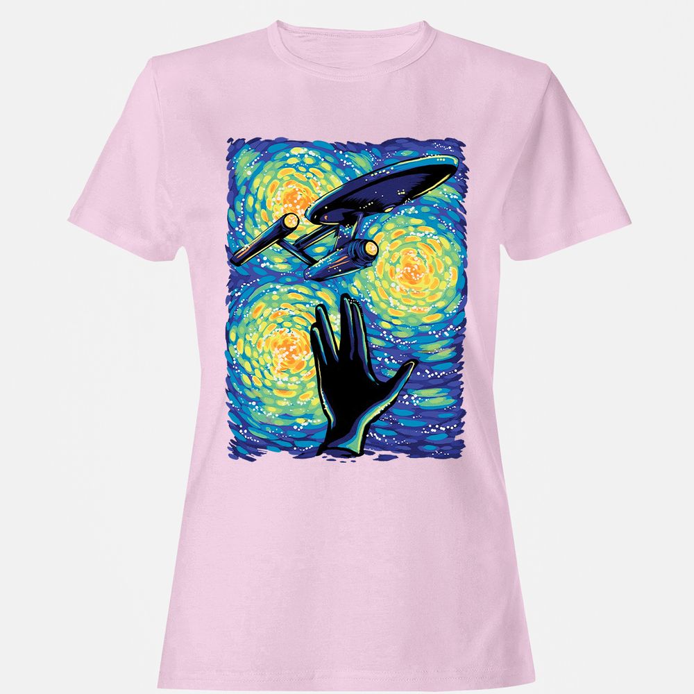 Women's T-Shirt - 8UNJM1QY - Light Pink - 9