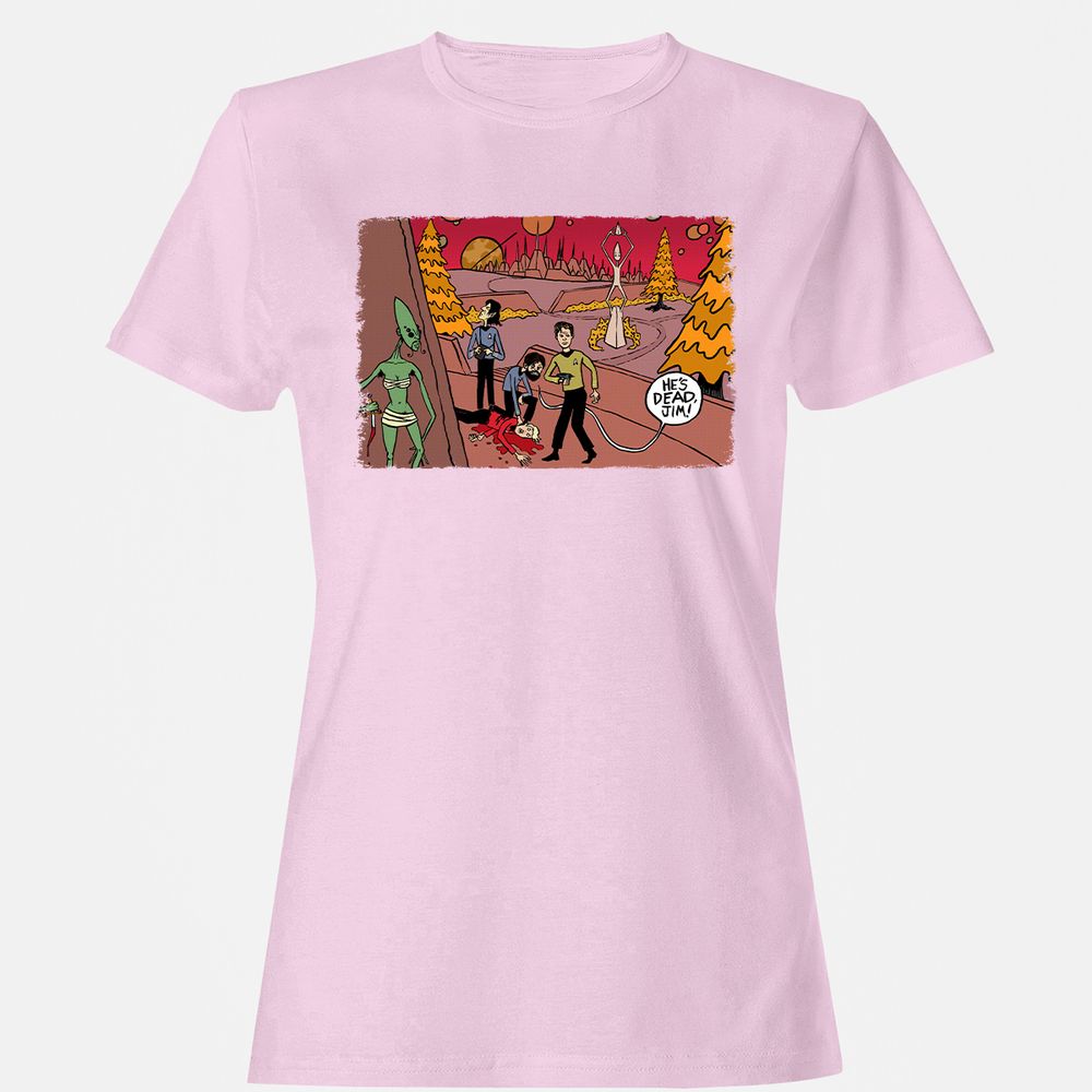 Women's T-Shirt - FJ17YBLH - Light Pink - 9