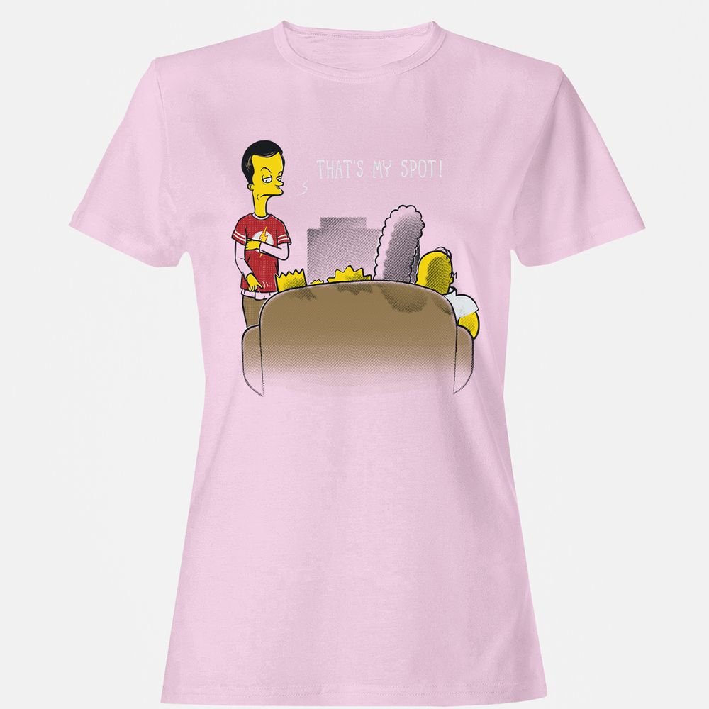 Women's T-Shirt - LZ5GBJ2P - Light Pink - 9