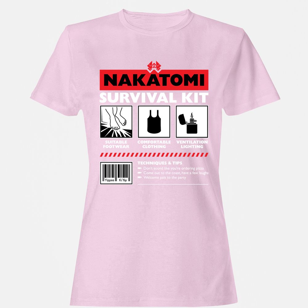 Women's T-Shirt - EXSJF7NN - Light Pink - 9