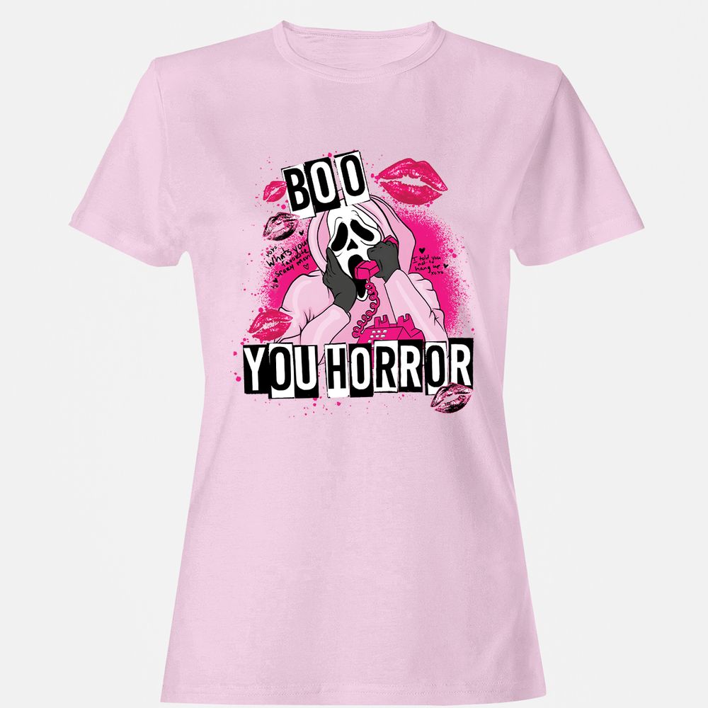 Women's T-Shirt - 4B9X6EFZ - Light Pink - 9