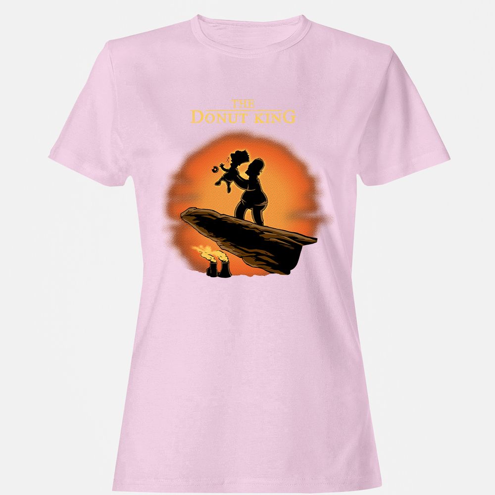 Women's T-Shirt - 62XE2T9U - Light Pink - 9
