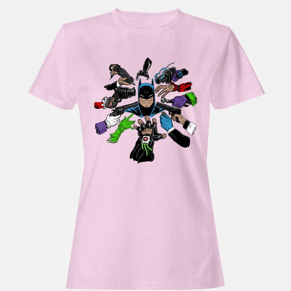 Women's T-Shirt - GJ79Z2NX - Light Pink - 9