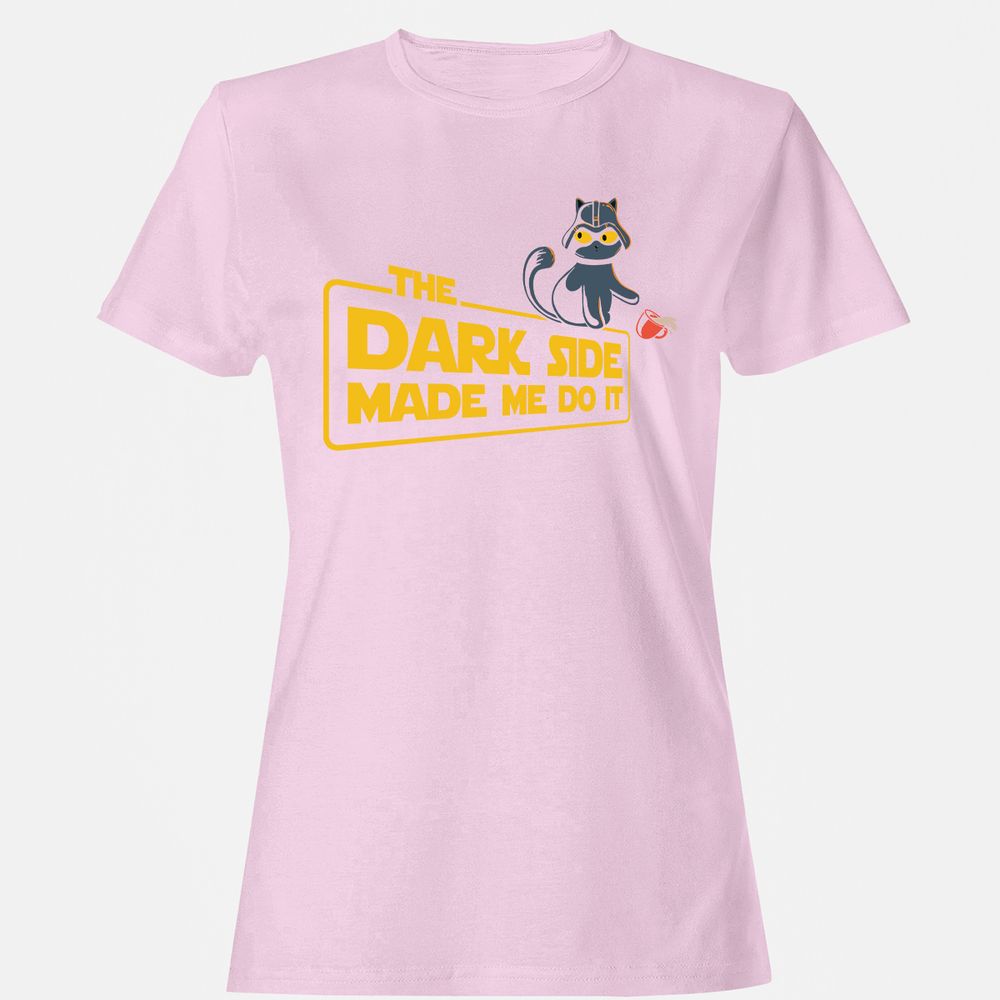 Women's T-Shirt - HWE4XPSQ - Light Pink - 9