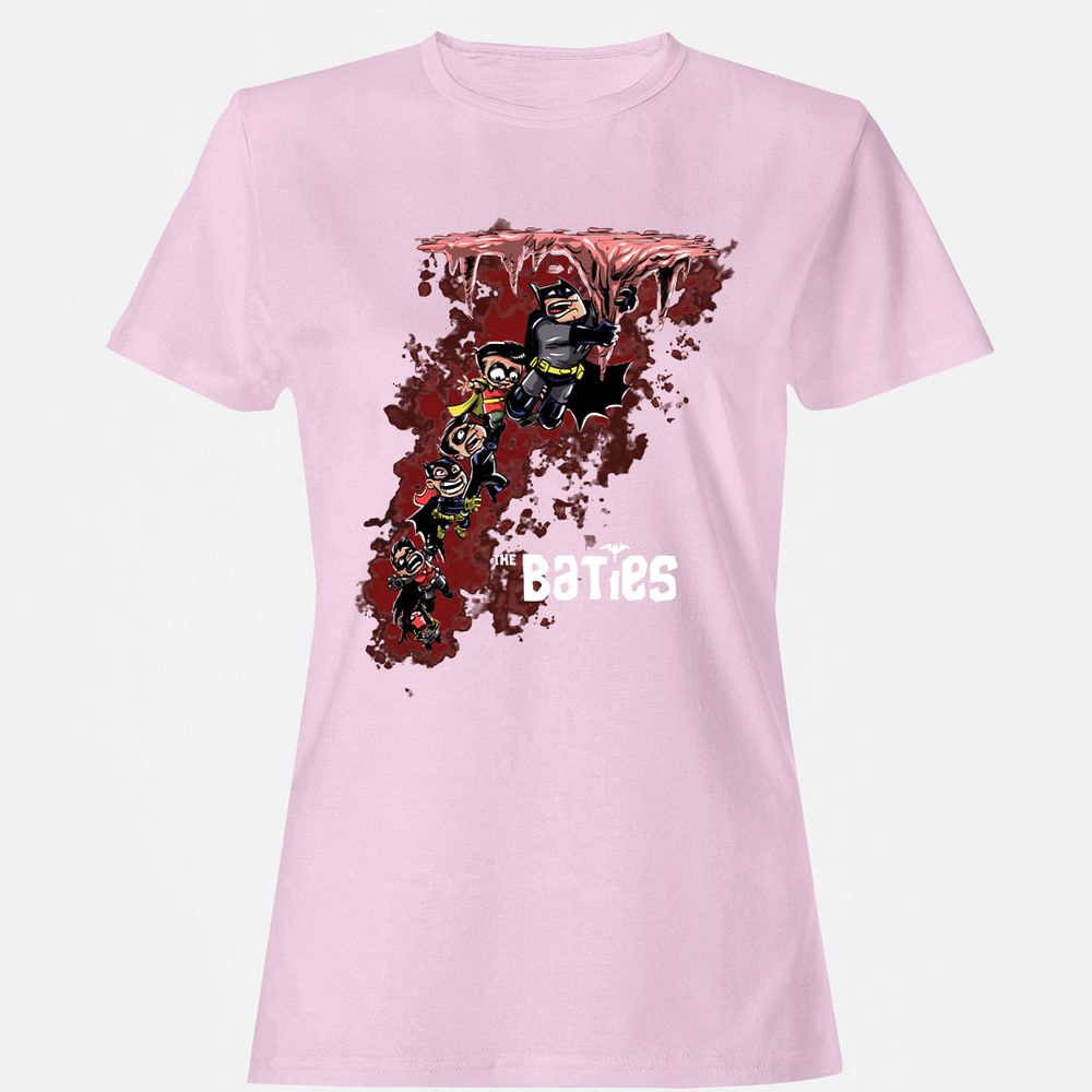 Women's T-Shirt - SZMLY9FP - Light Pink - 9