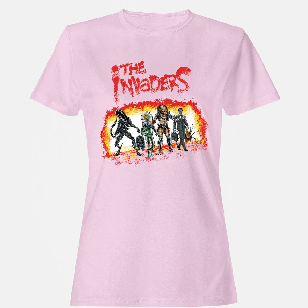 Women's T-Shirt - DR4K7TTN - Light Pink - 9