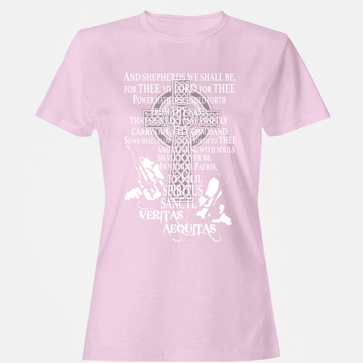 Women's T-Shirt - F8EBXQJA - Light Pink - 9