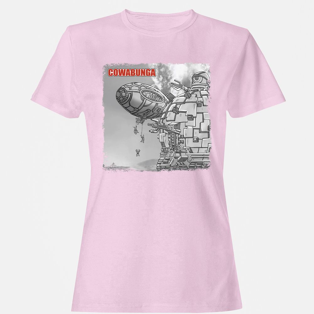 Women's T-Shirt - XDJ7QD92 - Light Pink - 9