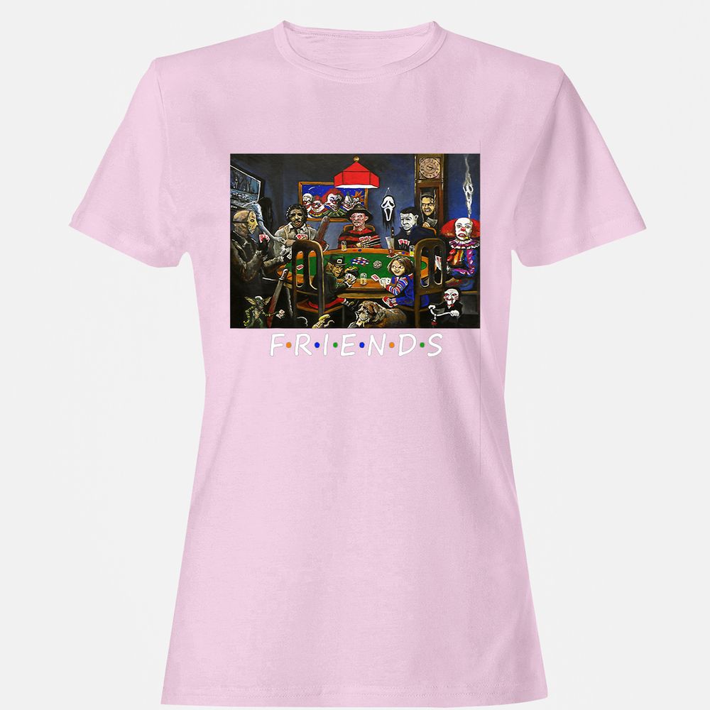 Women's T-Shirt - H3FGVKXG - Light Pink - 9