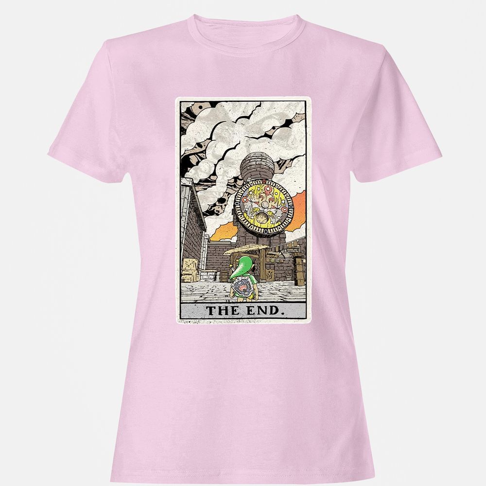 Women's T-Shirt - CVZHWDUS - Light Pink - 9