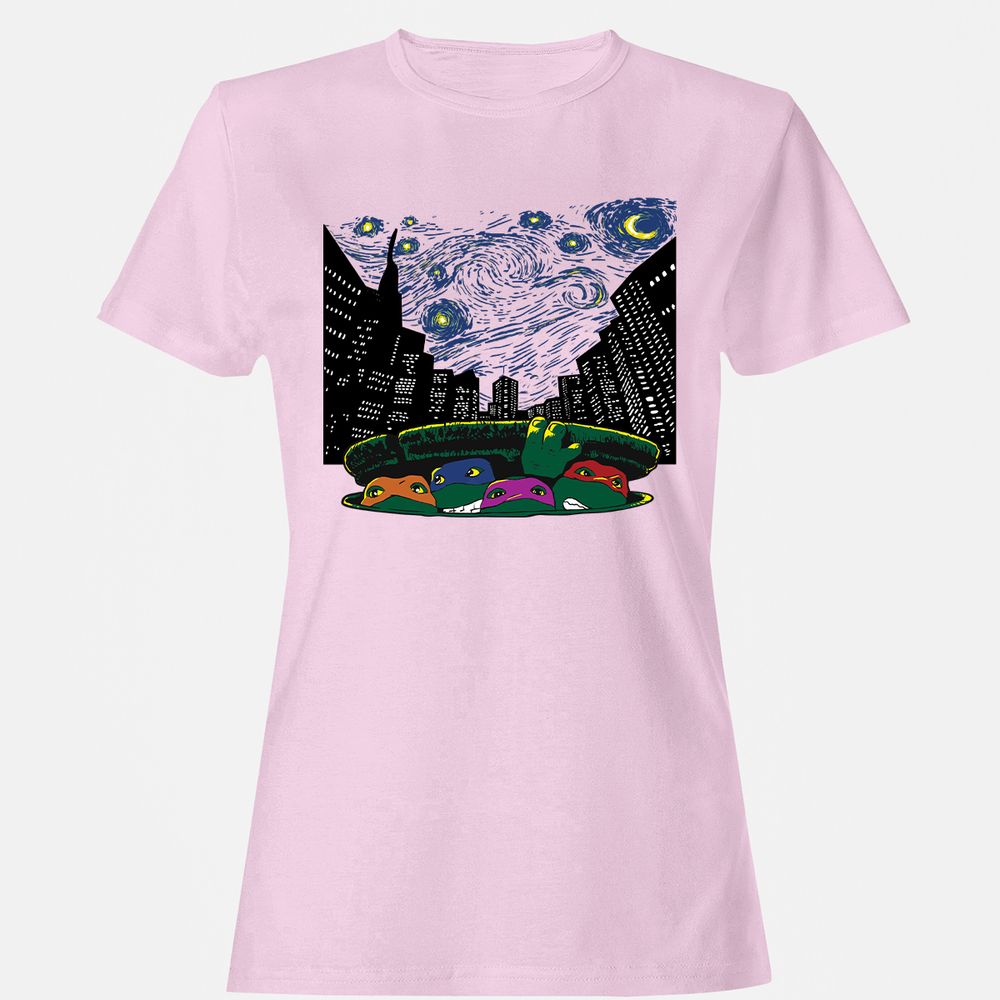 Women's T-Shirt - 56BGZRL6 - Light Pink - 9