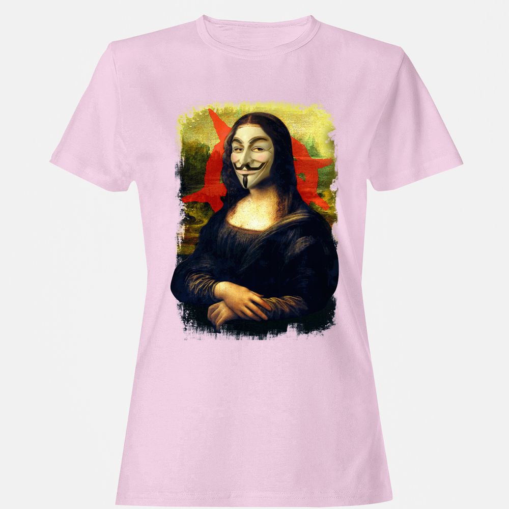 Women's T-Shirt - 63K4VP1Q - Light Pink - 9