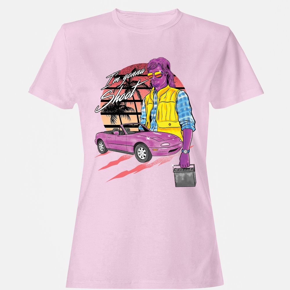 Women's T-Shirt - EWC8G2ZG - Light Pink - 9