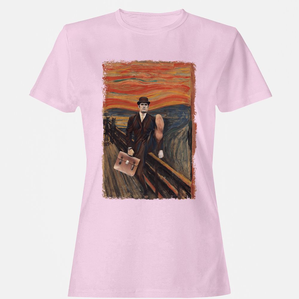 Women's T-Shirt - XUJ7U8VM - Light Pink - 9